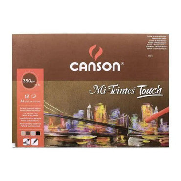 Canson MI-Teintes Touch Pastel Paper Pad - A3 The Stationers